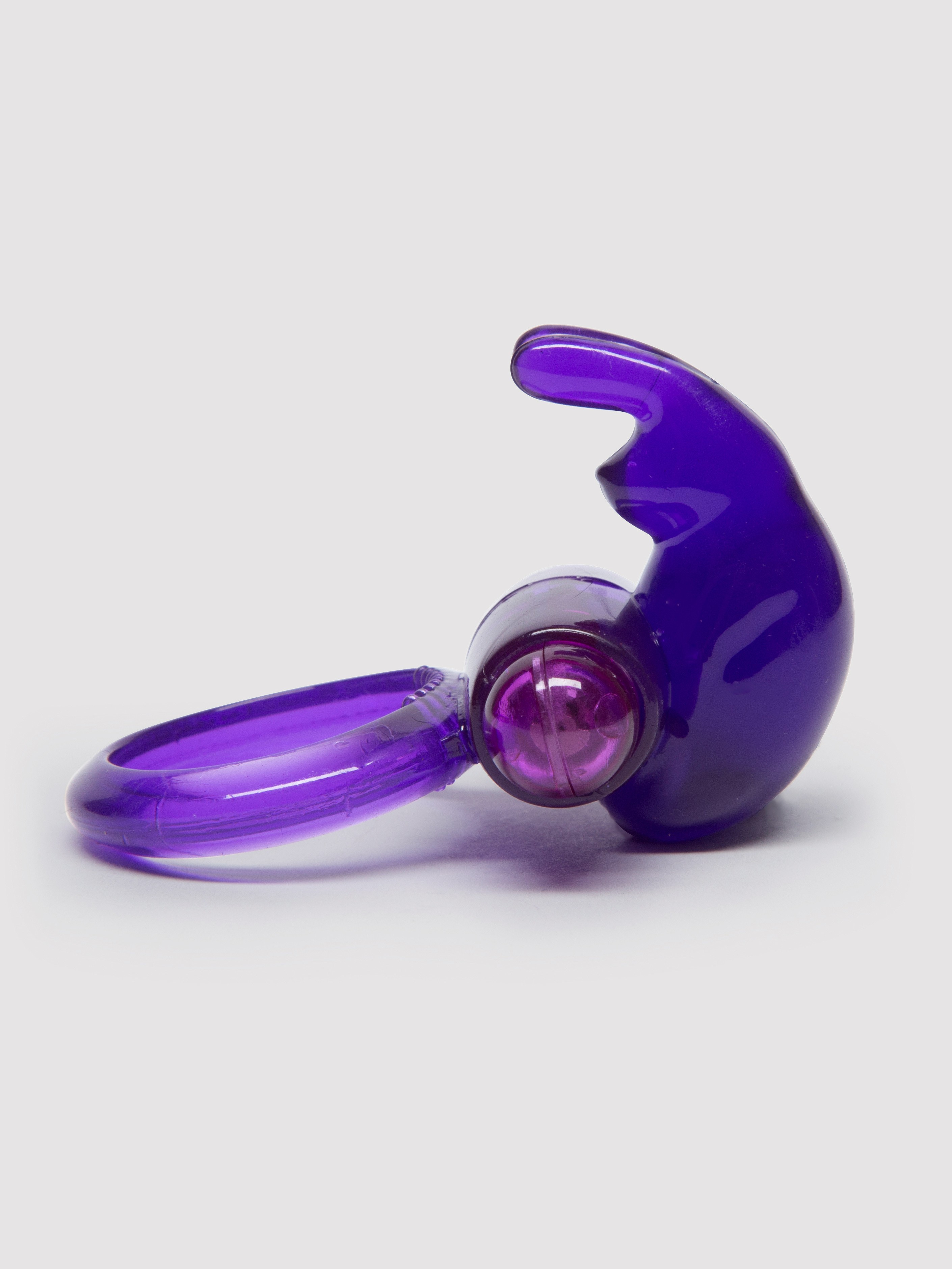 BASICS Vibrating Rabbit Cock Ring, Purple, hi-res