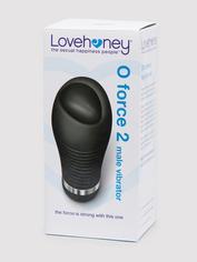 Lovehoney O Force 2 Dual Motor Powerful Male Vibrator, Black, hi-res