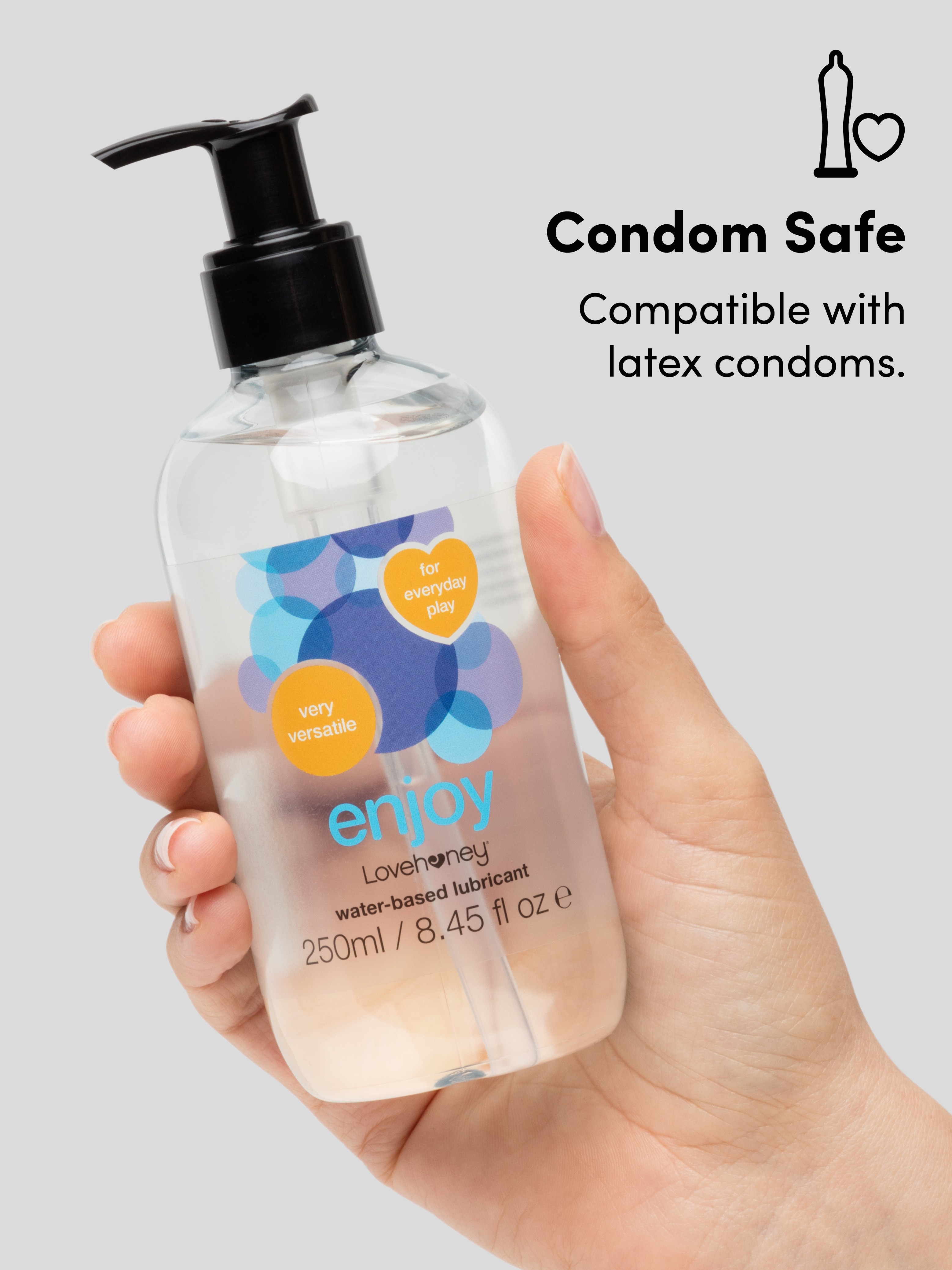 Lovehoney Enjoy Water-Based Lubricant 250ml, , hi-res