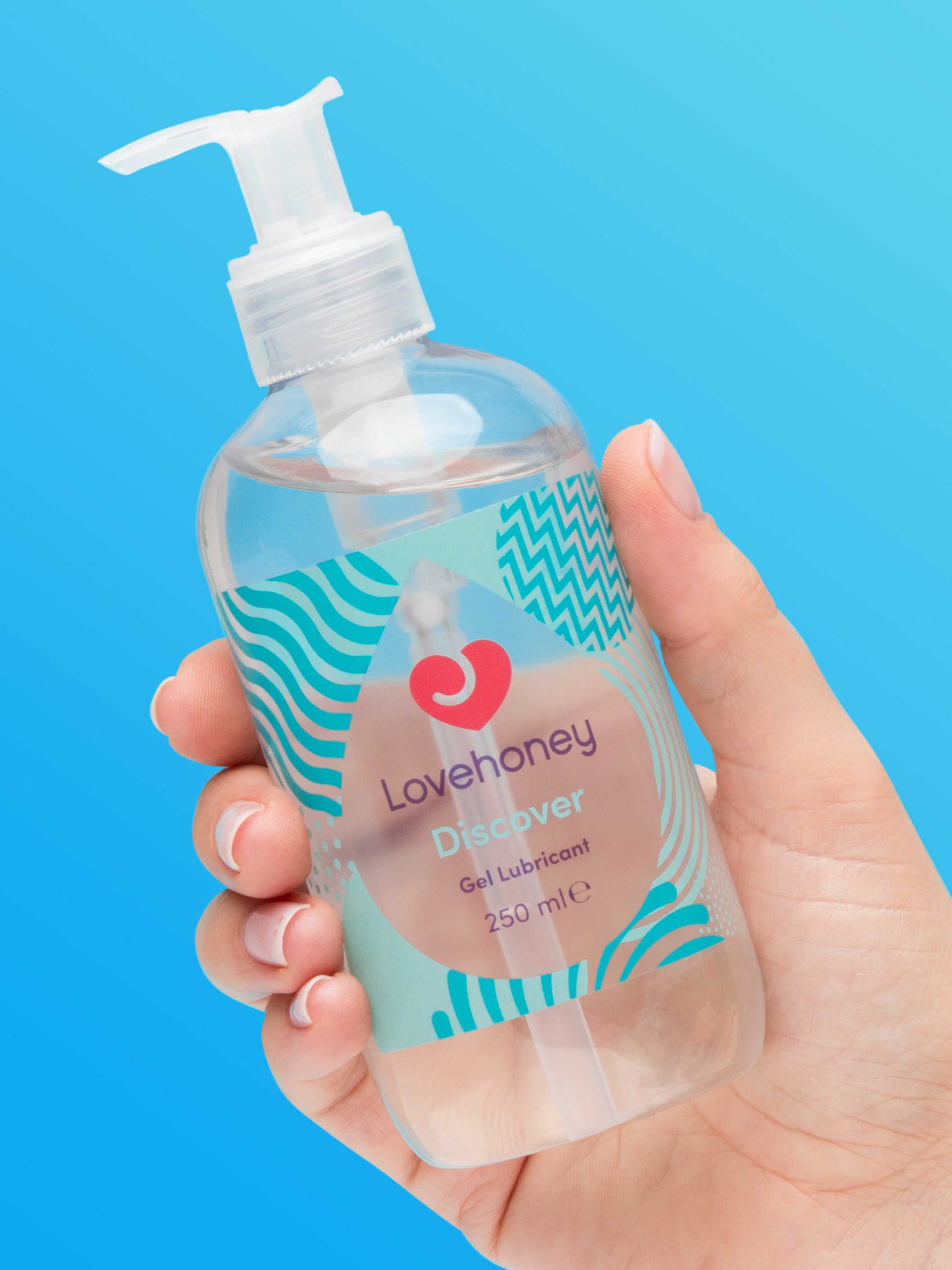 Lovehoney Discover Water-Based Anal Lubricant 250ml, , hi-res