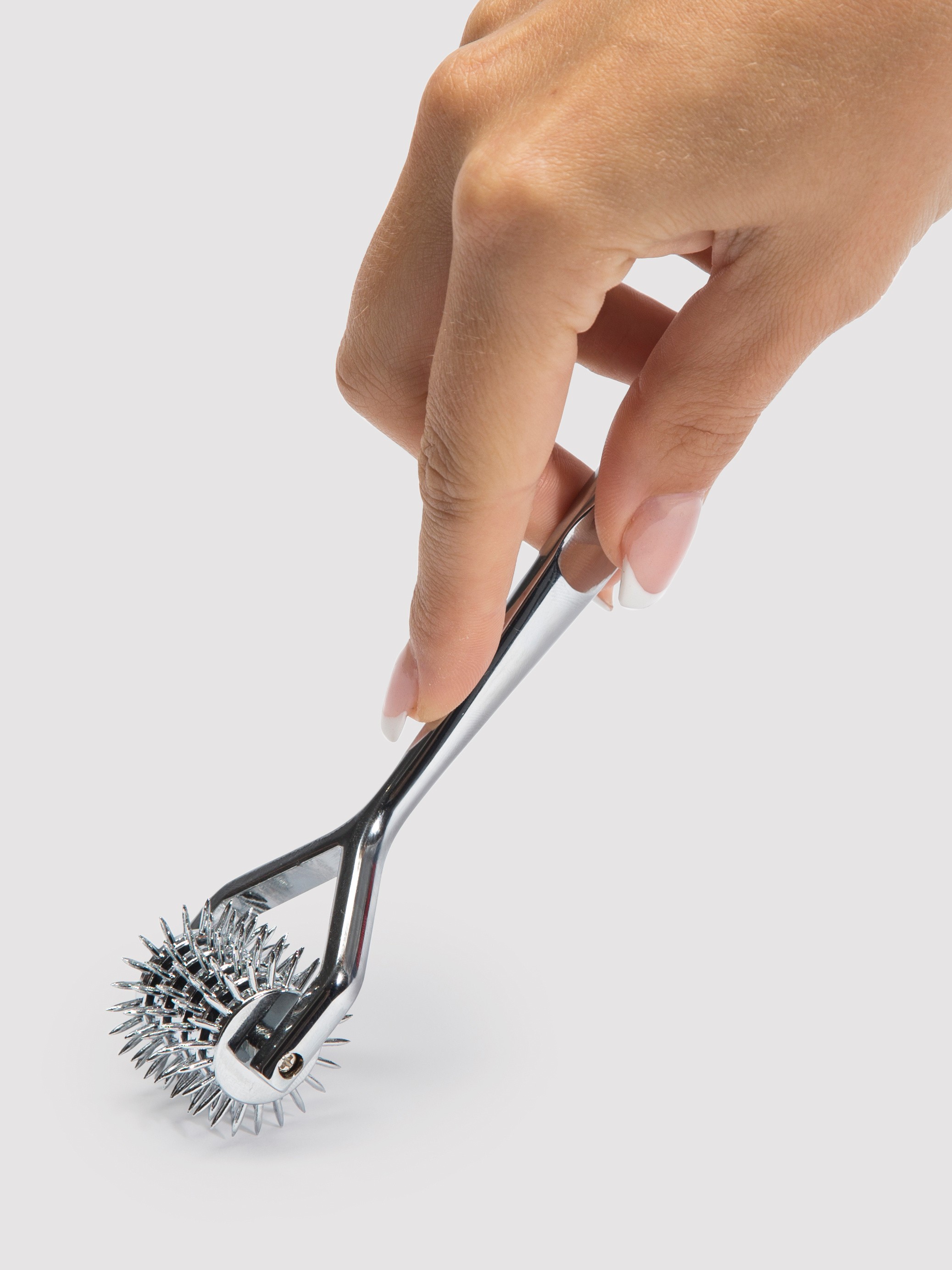 DOMINIX Deluxe 5 Row Stainless Steel Wartenberg Pinwheel, Silver, hi-res