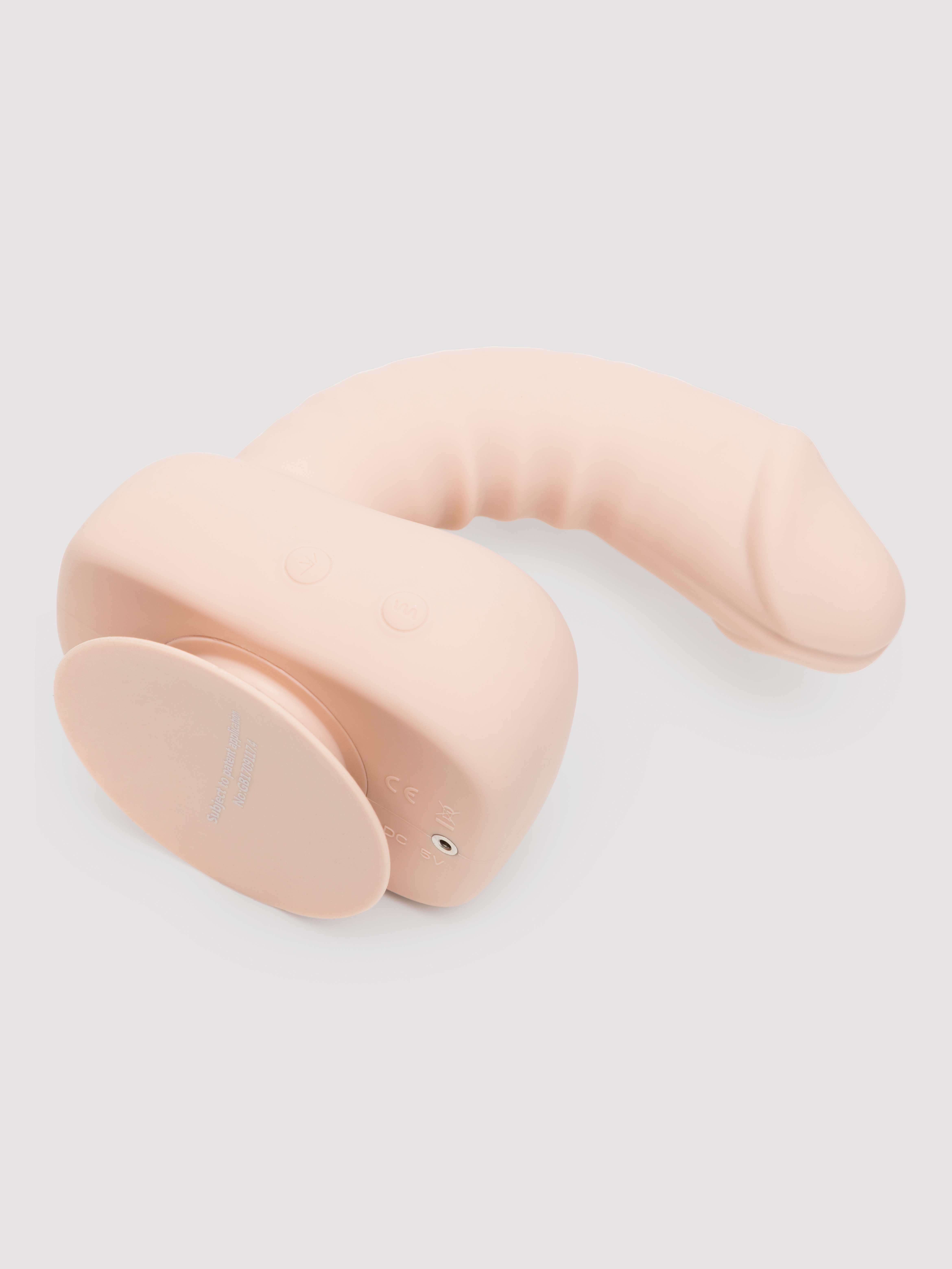 UPRIZE Remote Control Erecting Realistic Dildo Vibrator 6 Inch, Flesh Pink, hi-res