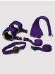 Purple Reins Bondage Kit (4 Piece), Purple, hi-res