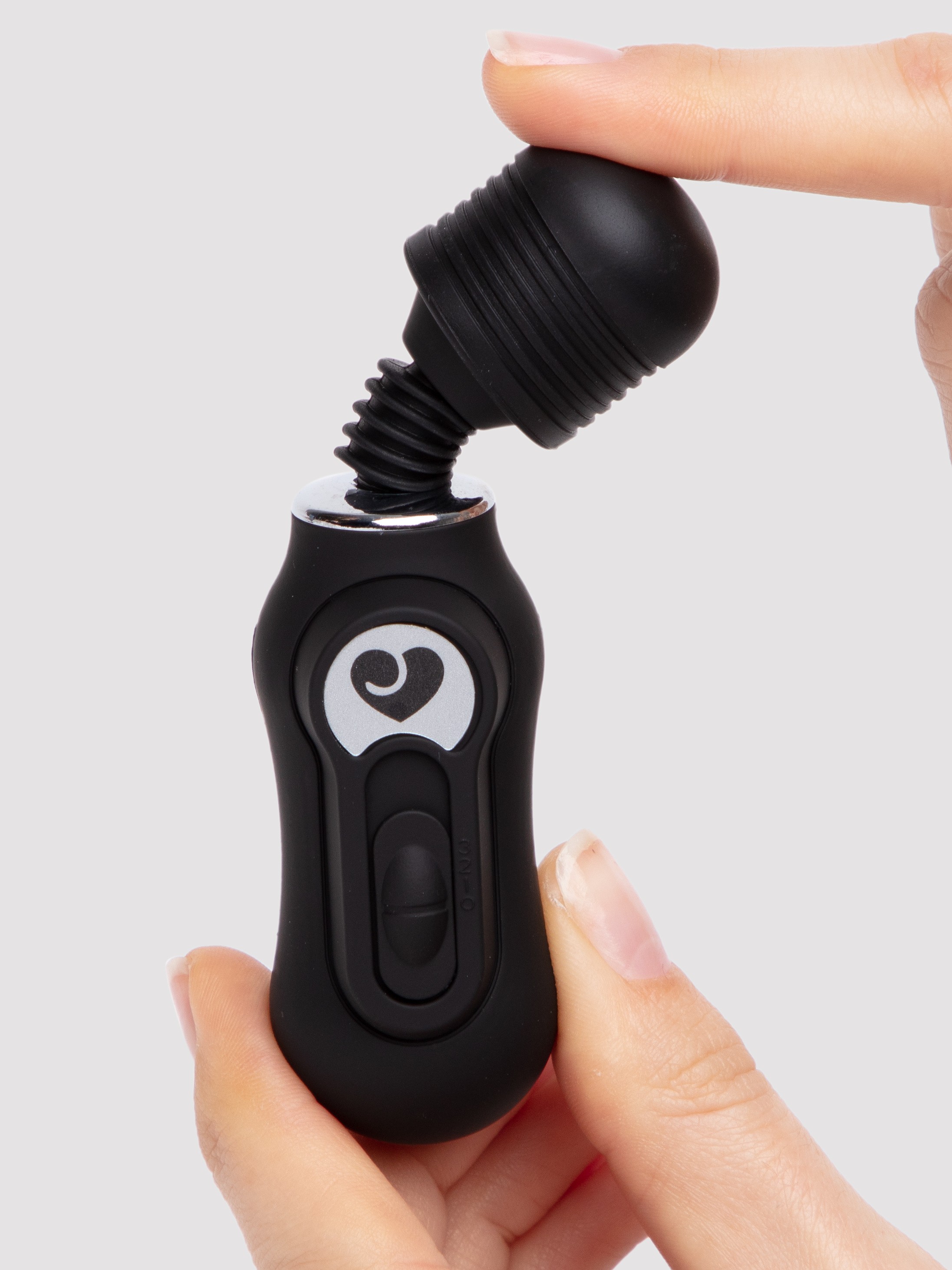 Lovehoney 3-Speed Micro Massage Wand Vibrator, Black, hi-res