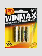 WINMAX AAA Super Alkaline Batteries (4 Pack)