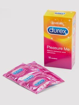 Durex Pleasure Me Textured Latex Condoms (10 Pack)