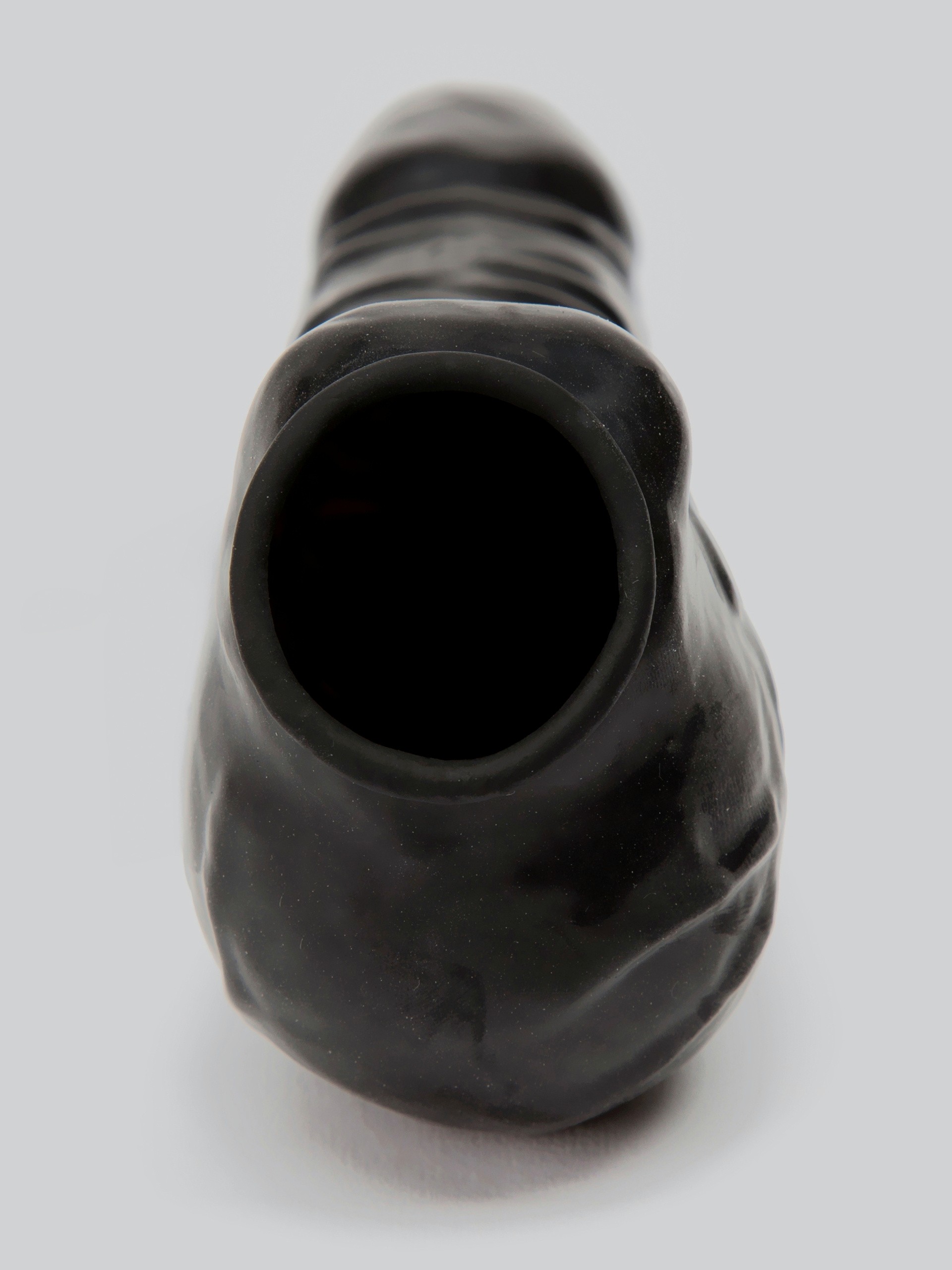 Renegade Rubber Realistic Latex Cock and Ball Sheath, Black, hi-res