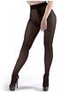 Miss Naughty Crotchless 100 Denier Blackout Opaque Tights, Black, hi-res