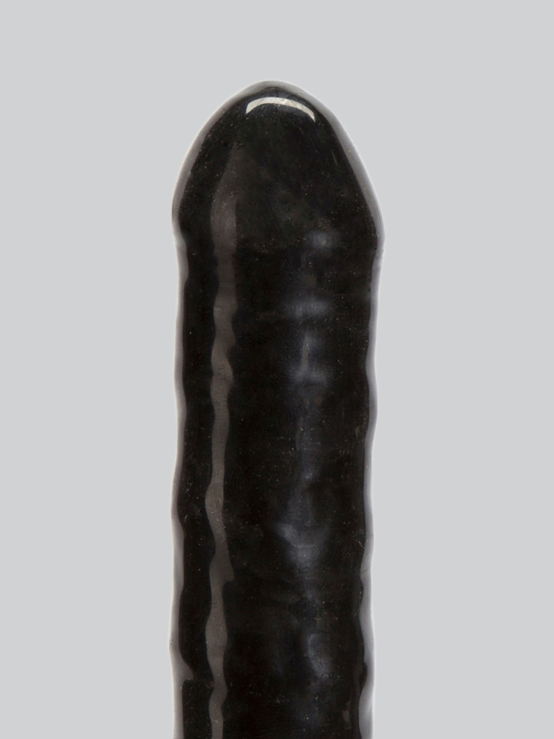 Cock Locker Inflatable Dildo 6 Inch, Black, hi-res