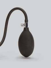 Cock Locker Inflatable Dildo 6 Inch, Black, hi-res
