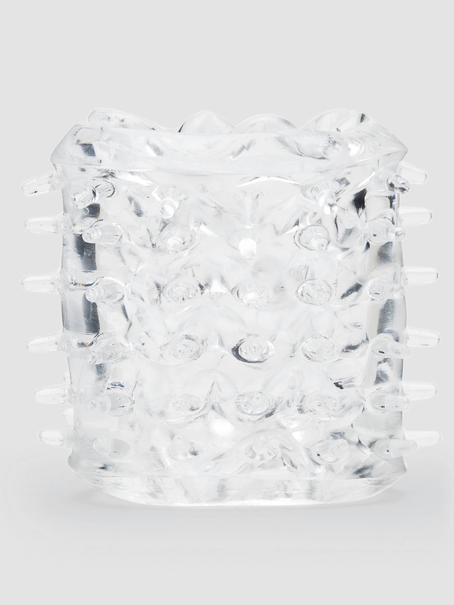 Lovehoney Head Master Double Texture Blow Job Stroker, Clear, hi-res