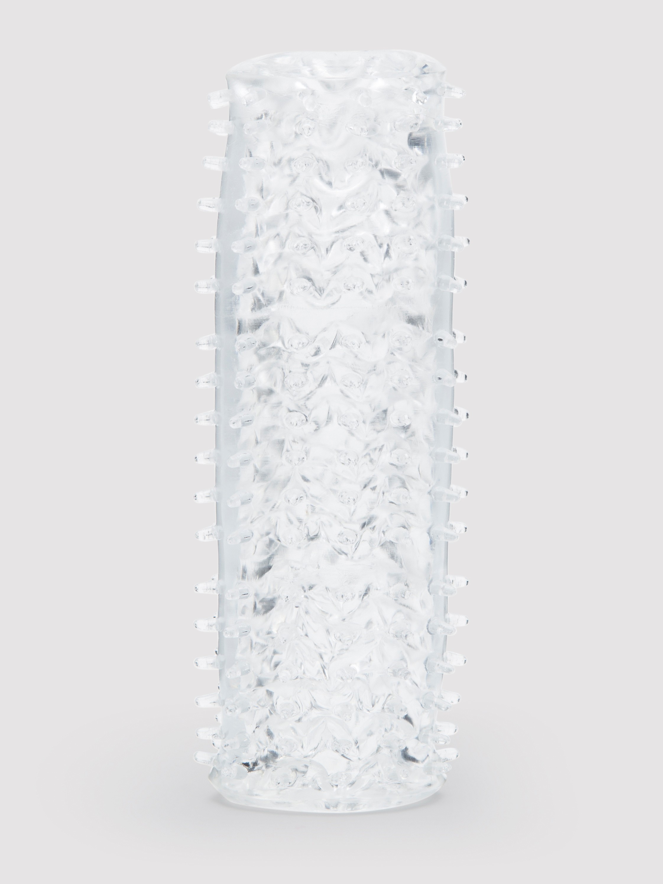 Lovehoney Reversible XL Double Stroker Pleasure Waves, Clear, hi-res