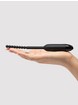 Vibrating Ribbed 7 Function Extra Quiet 8mm Silicone Urethral Dilator, Black, hi-res
