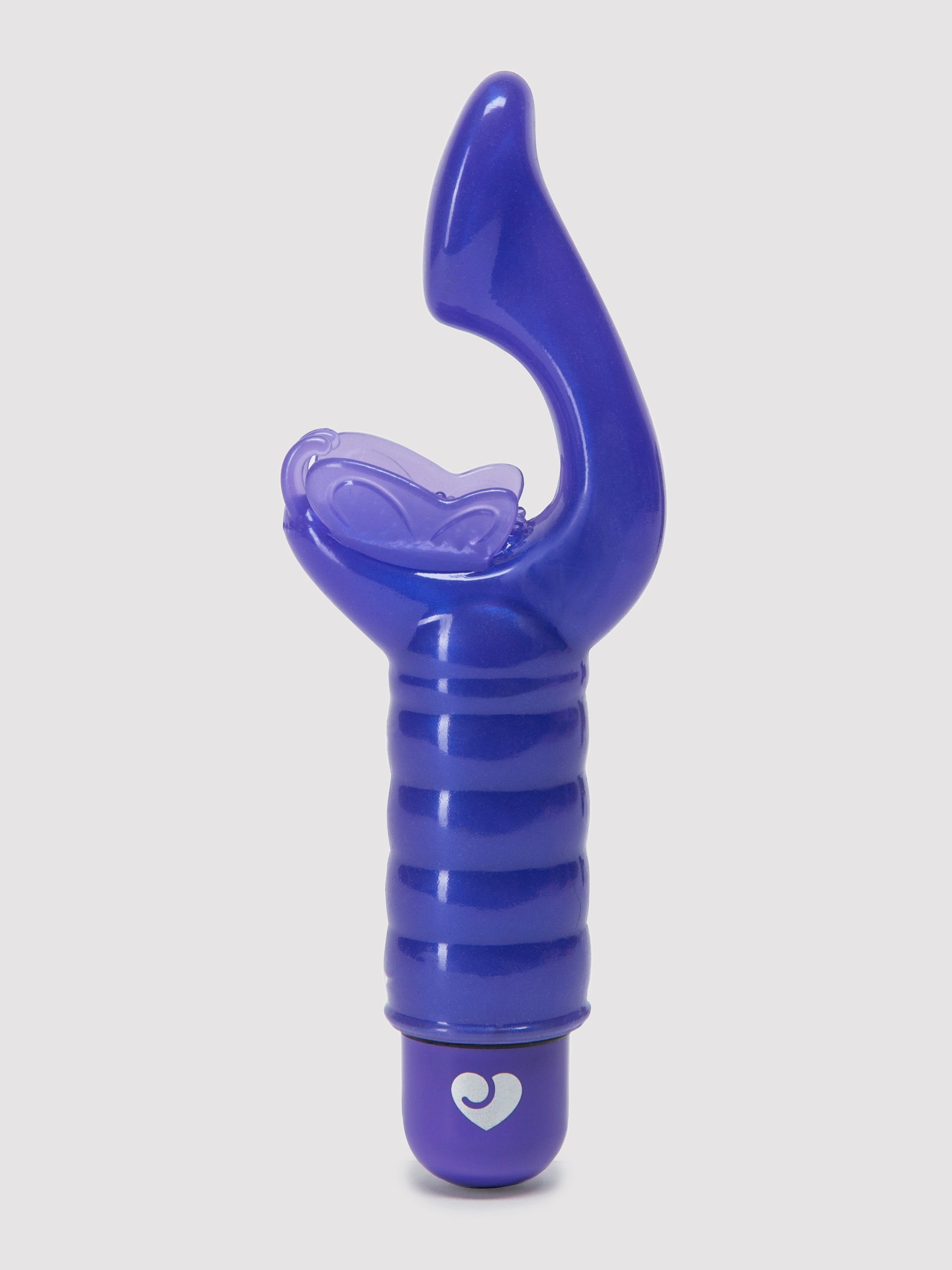 Lovehoney G-Kiss Fluttering Clitoral and G-Spot Vibrator, Purple, hi-res