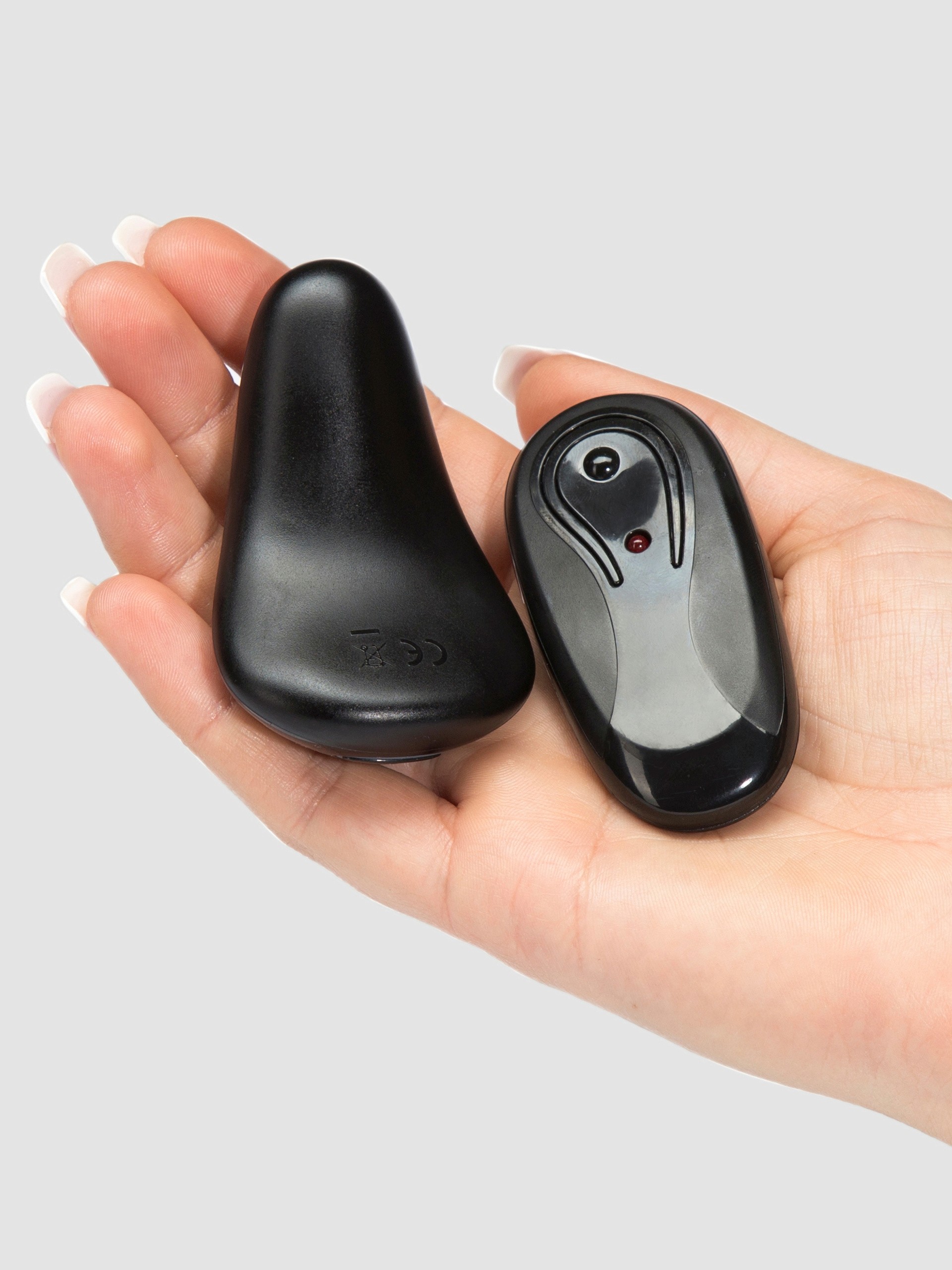 Secrets Plus Size 5 Function Remote Control Vibrating Knickers, Black, hi-res