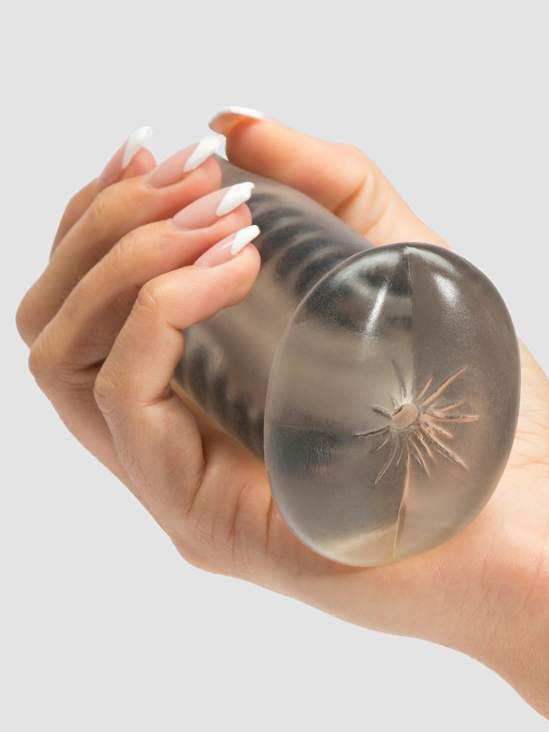 Colt Double Beaded Tight Ass Male Stroker, Clear, hi-res