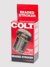 Colt Double Beaded Tight Ass Male Stroker, Clear, hi-res