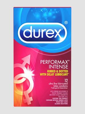 Durex Performax Intense Latex Condoms (12 Count)