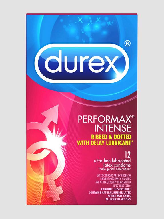 Durex Performax Intense Latex Condoms (12 Count), , hi-res