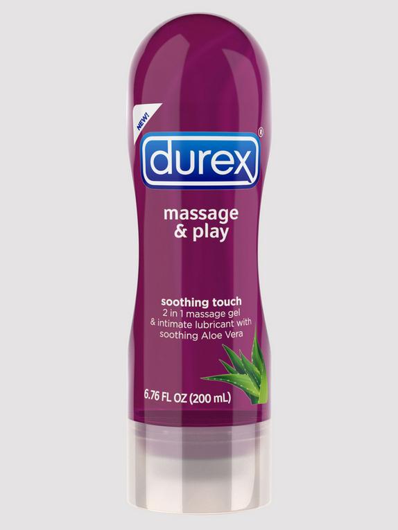Durex 2 in 1 Massage & Play Soothing Touch Lubricant 6.8 fl oz, , hi-res