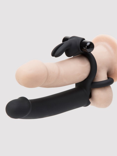 Double Penetration Toy Porn - Lovehoney Double Fun Vibrating Rabbit Double Penetration Strap-On -  Lovehoney AU