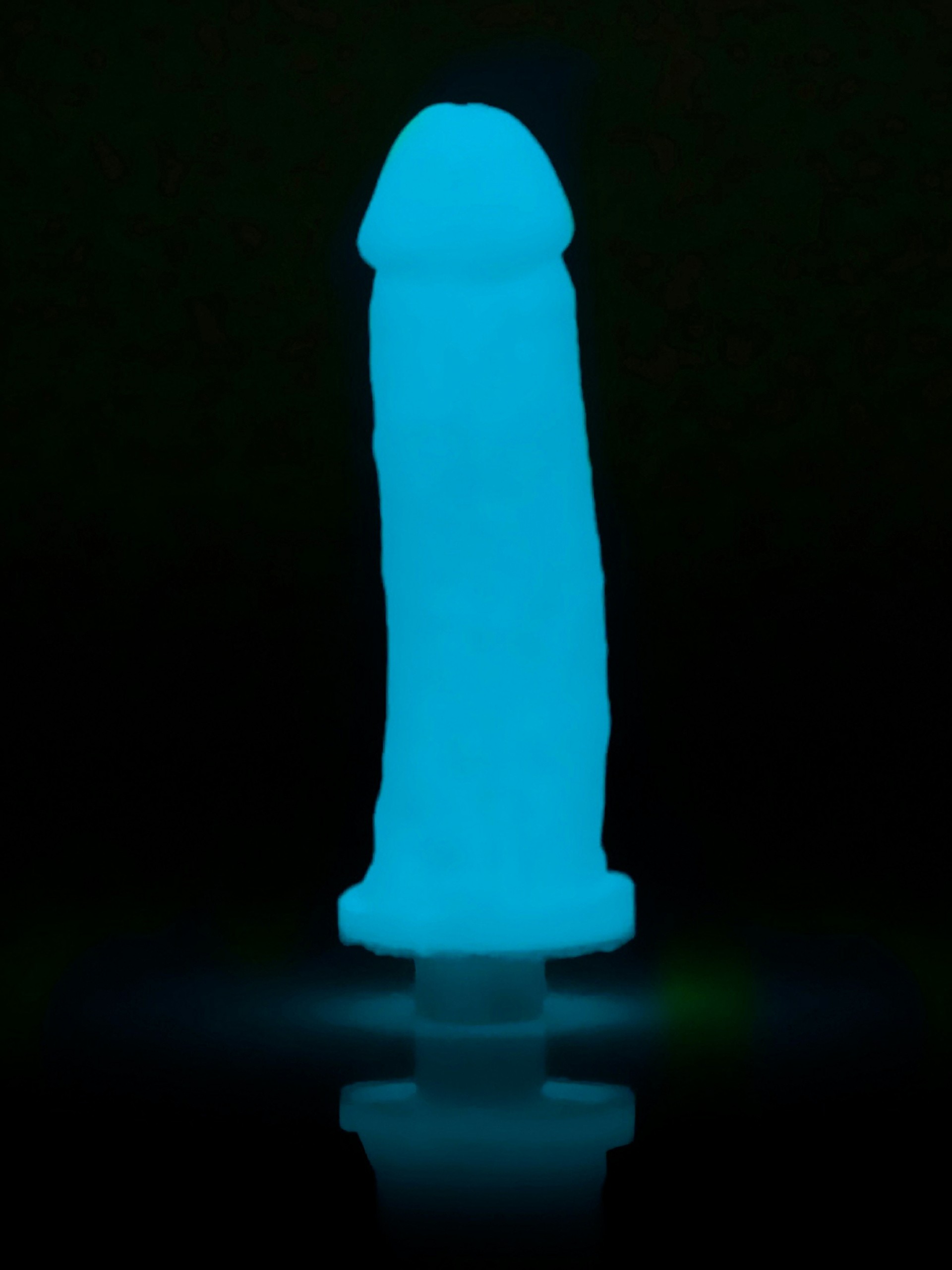 Clone-A-Willy Glow In The Dark Vibrator Moulding Kit Blue, Blue, hi-res