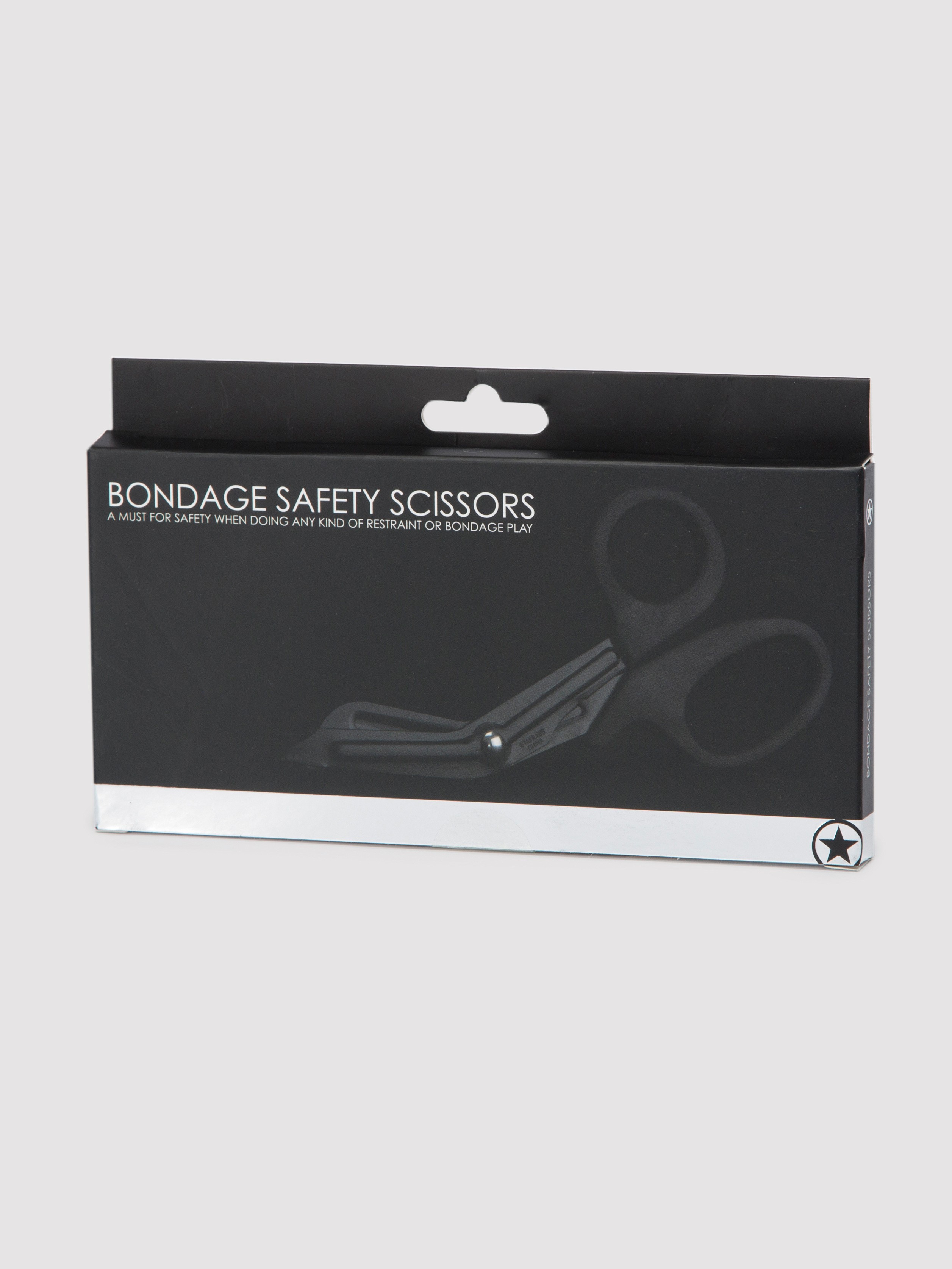 Ouch! Bondage Safety Scissors, Black, hi-res