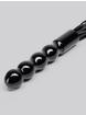 DOMINIX Deluxe Wooden Dildo with Leather Flogger, Black, hi-res