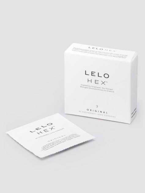 Lelo HEX™ Latex Condoms (3 Count), , hi-res