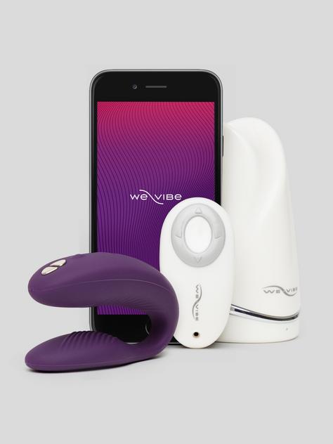 We-Vibe Sync App and Remote Control Couple's Vibrator, Purple, hi-res