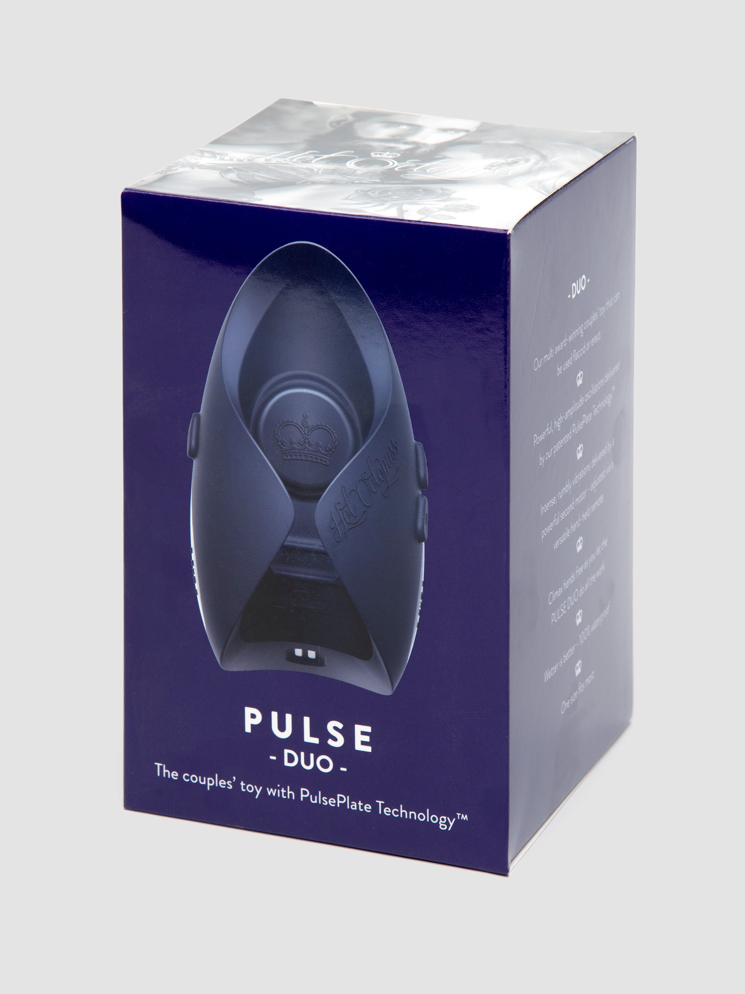 Hot Octopuss PULSE III Duo Remote Control Vibrating Male Masturbator, Blue, hi-res