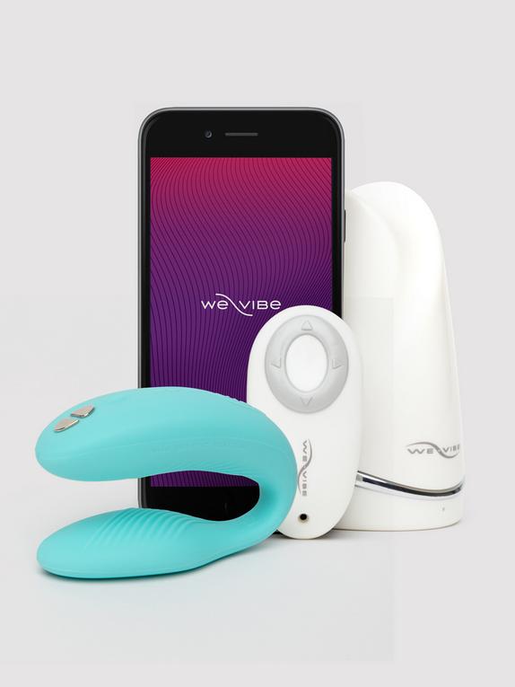 We-Vibe Sync App and Remote Control Couple's Vibrator, Blue, hi-res