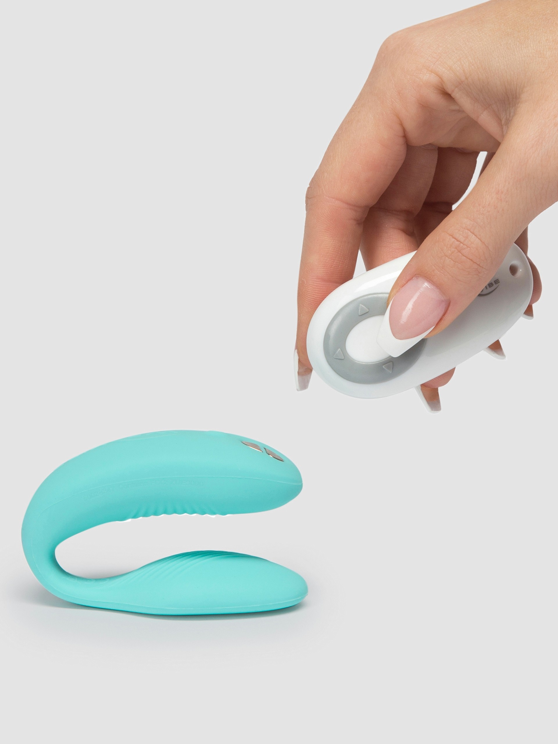 We-Vibe Sync App and Remote Control Couple's Vibrator, Blue, hi-res