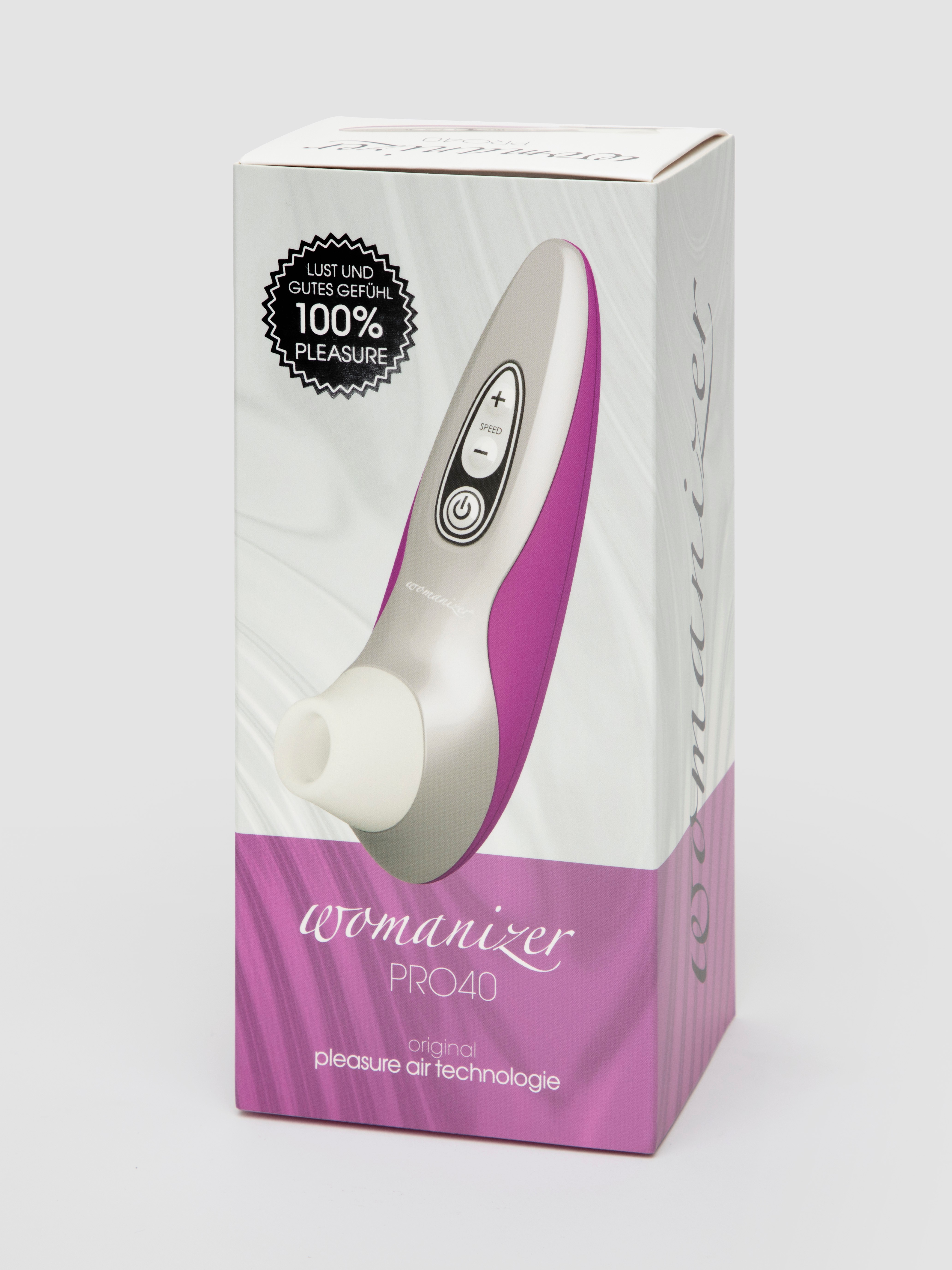 Womanizer Pro40 Rechargeable Clitoral Stimulator, Purple, hi-res