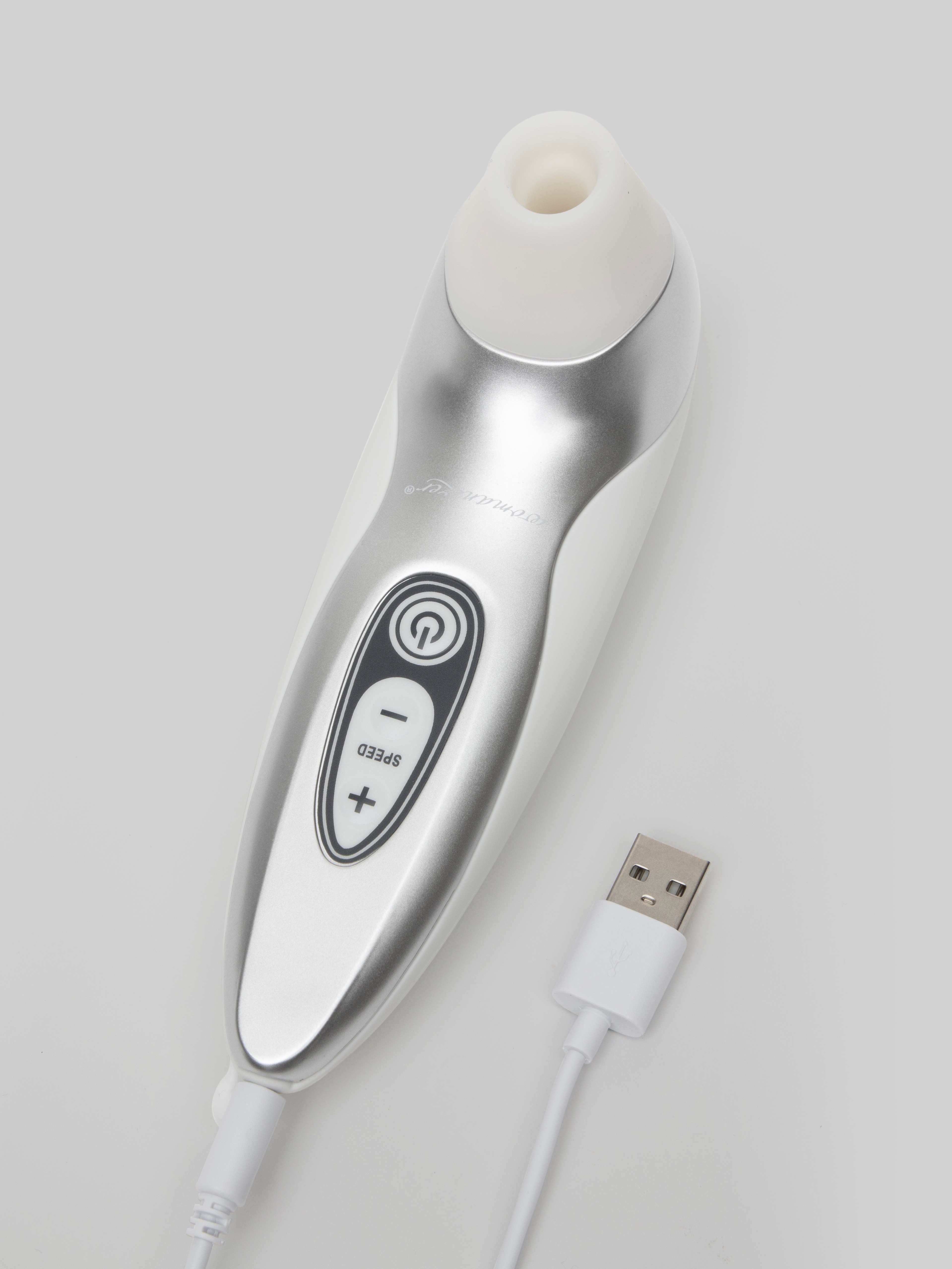 Womanizer Pro40 USB Rechargeable Clitoral Stimulator, White, hi-res