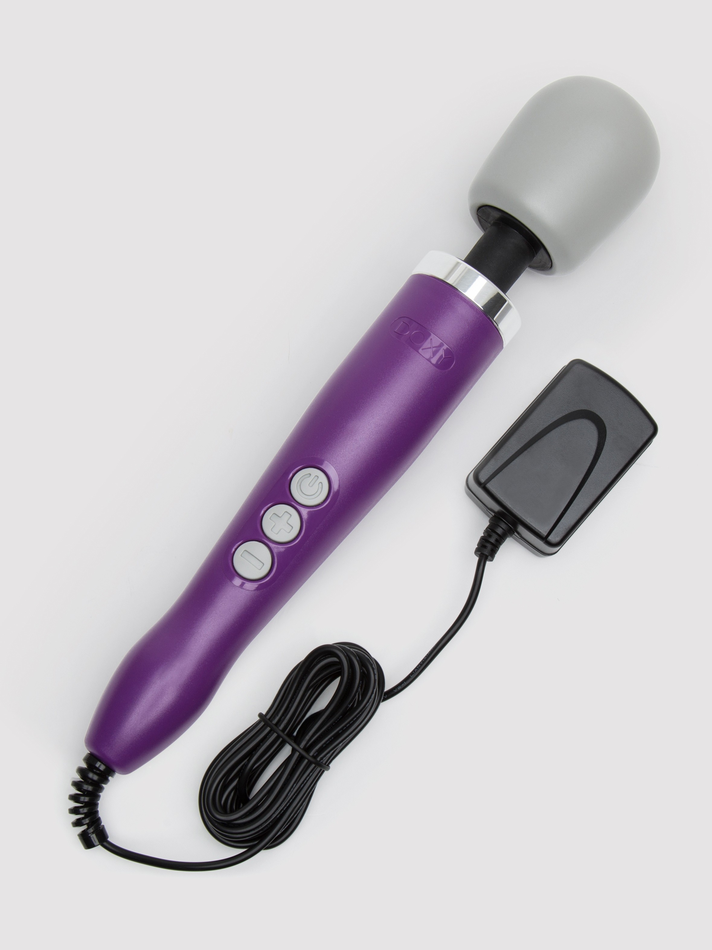 Doxy Extra Powerful Wand Massager , Purple, hi-res