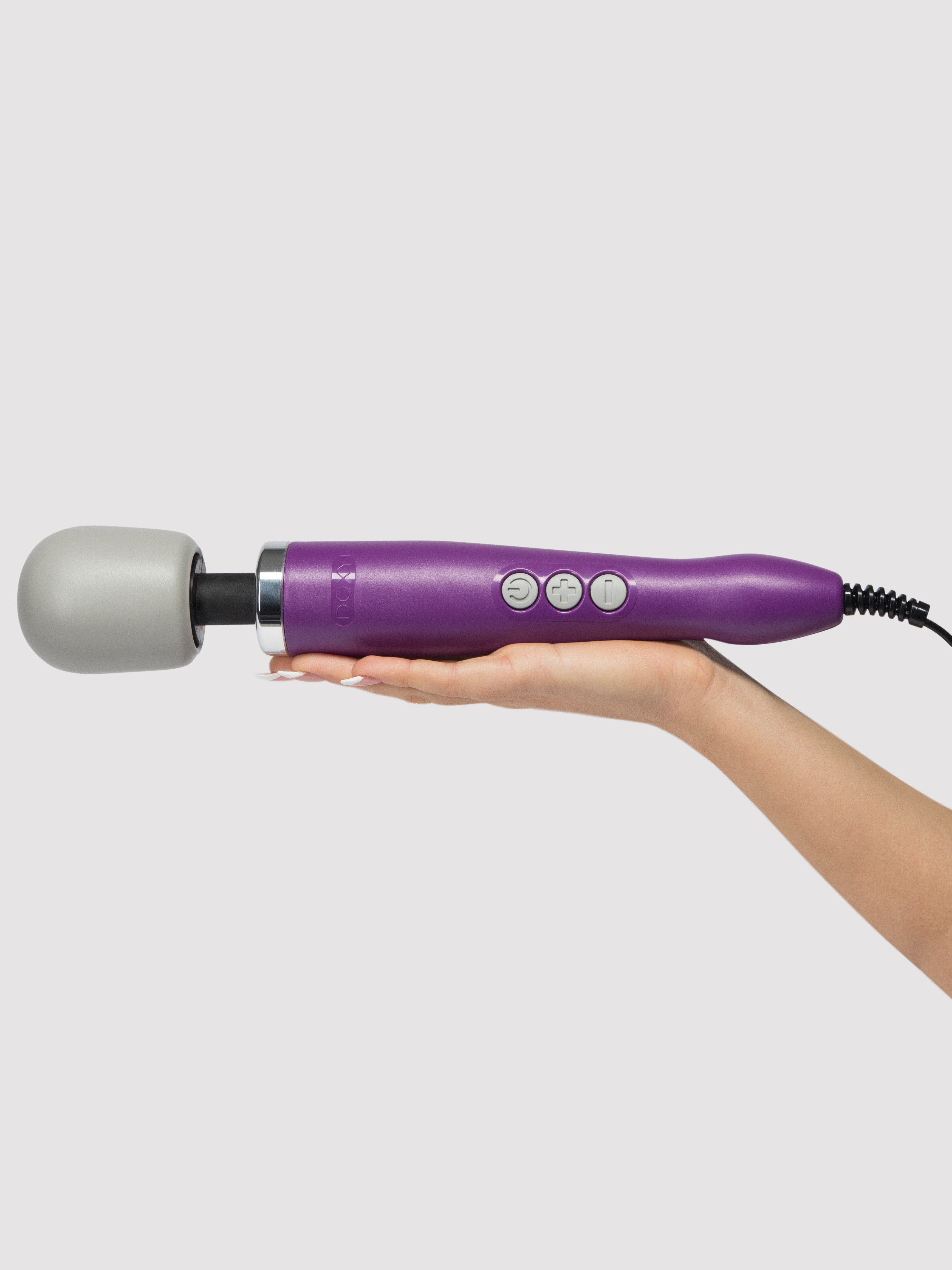 Doxy Extra Powerful Wand Massager , Purple, hi-res