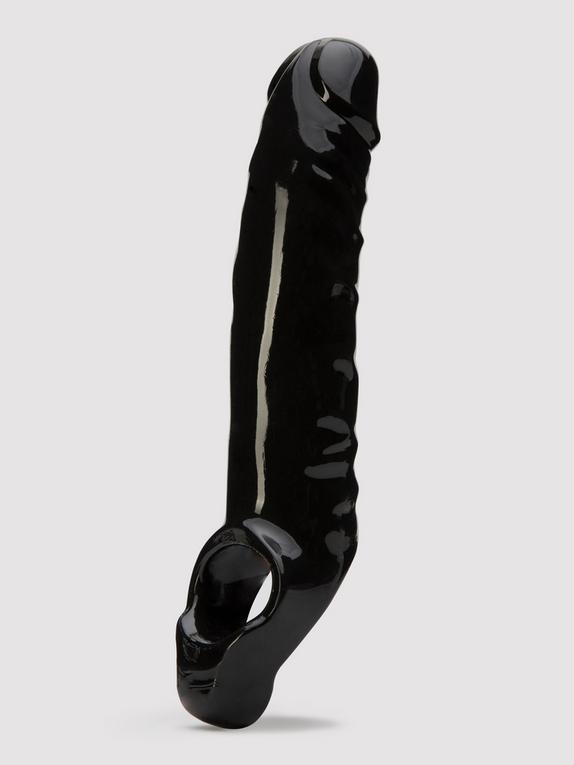 Lovehoney Mega Mighty 3 Extra Inches Penis Extender with Ball Loop, Black, hi-res