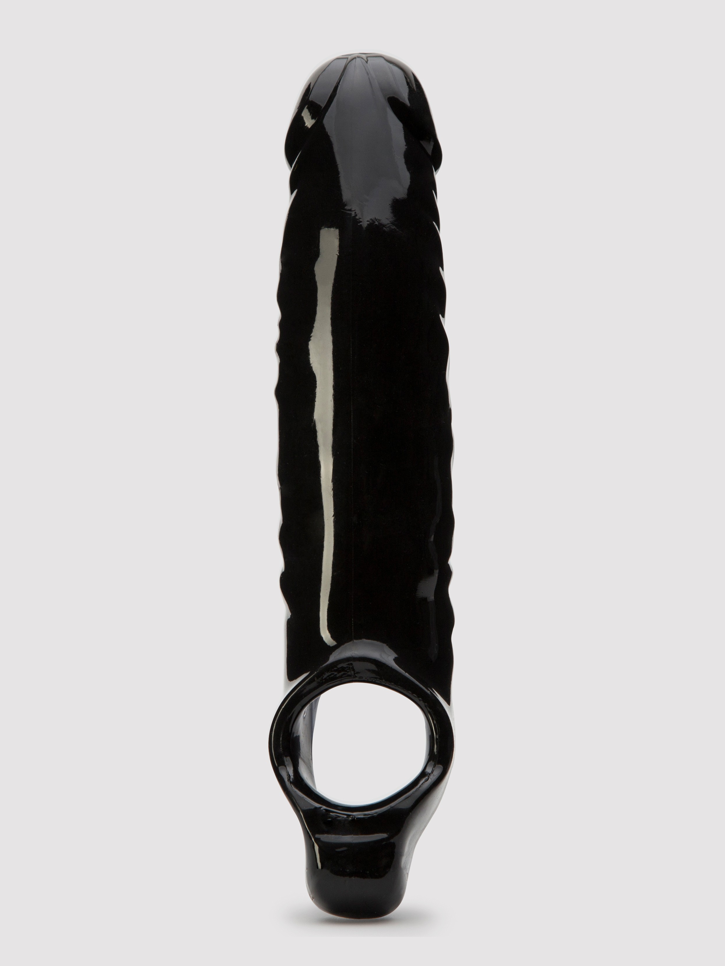 Lovehoney Mega Mighty 3 Extra Inches Penis Extender with Ball Loop, Black, hi-res