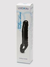 Lovehoney Mega Mighty 3 Extra Inches Penis Extender with Ball Loop, Black, hi-res