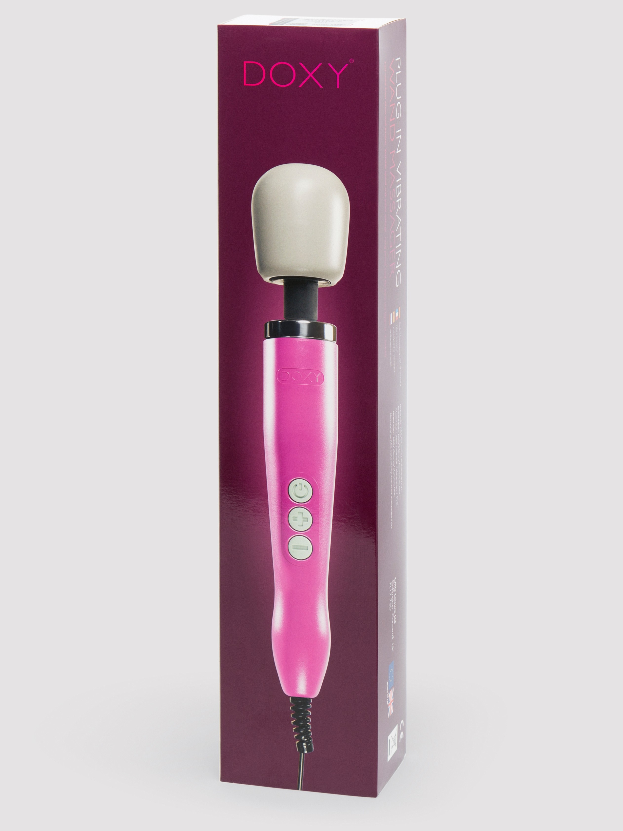 Doxy Extra Powerful Wand Massager , Pink, hi-res