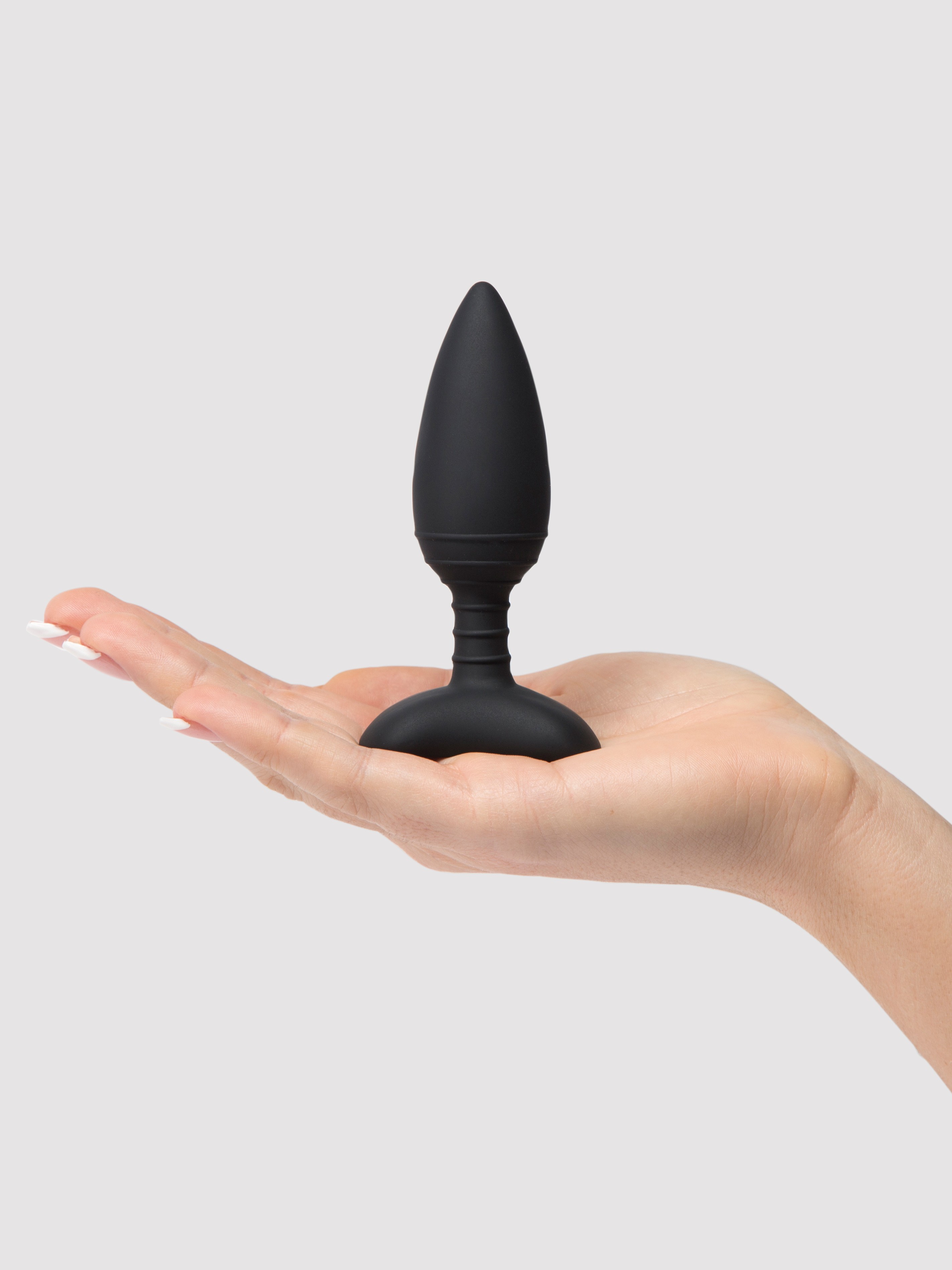 Nexus Ace Small Quiet Remote Control Vibrating Butt Plug, Black, hi-res