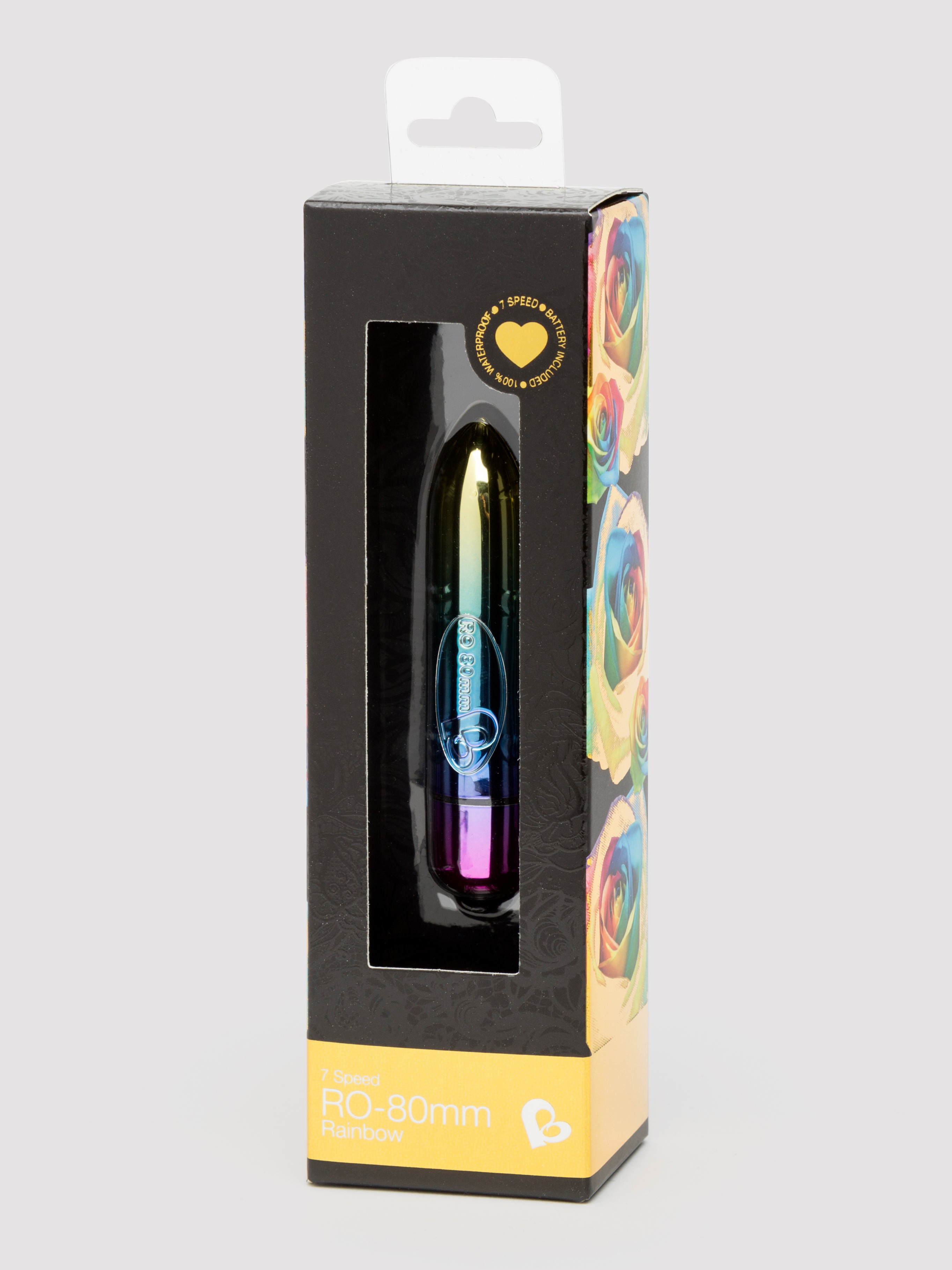 Rocks Off Rainbow 7 Function Bullet Vibrator, Rainbow, hi-res