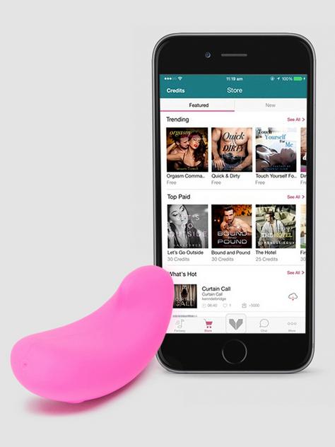 Vibease App Controlled Rechargeable Responsive Knicker Vibrator, , hi-res