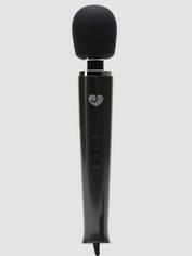 Lovehoney Deluxe Extra Powerful Plug In Massage Wand Vibrator, Black, hi-res