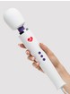 Lovehoney Deluxe Extra Powerful Plug In Massage Wand Vibrator, White, hi-res