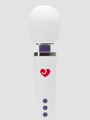 Lovehoney Deluxe Extra Powerful Magic Wand Vibrator, White, hi-res