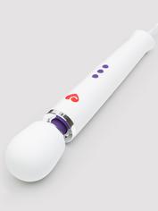 Lovehoney Deluxe Extra Powerful Plug In Massage Wand Vibrator, White, hi-res