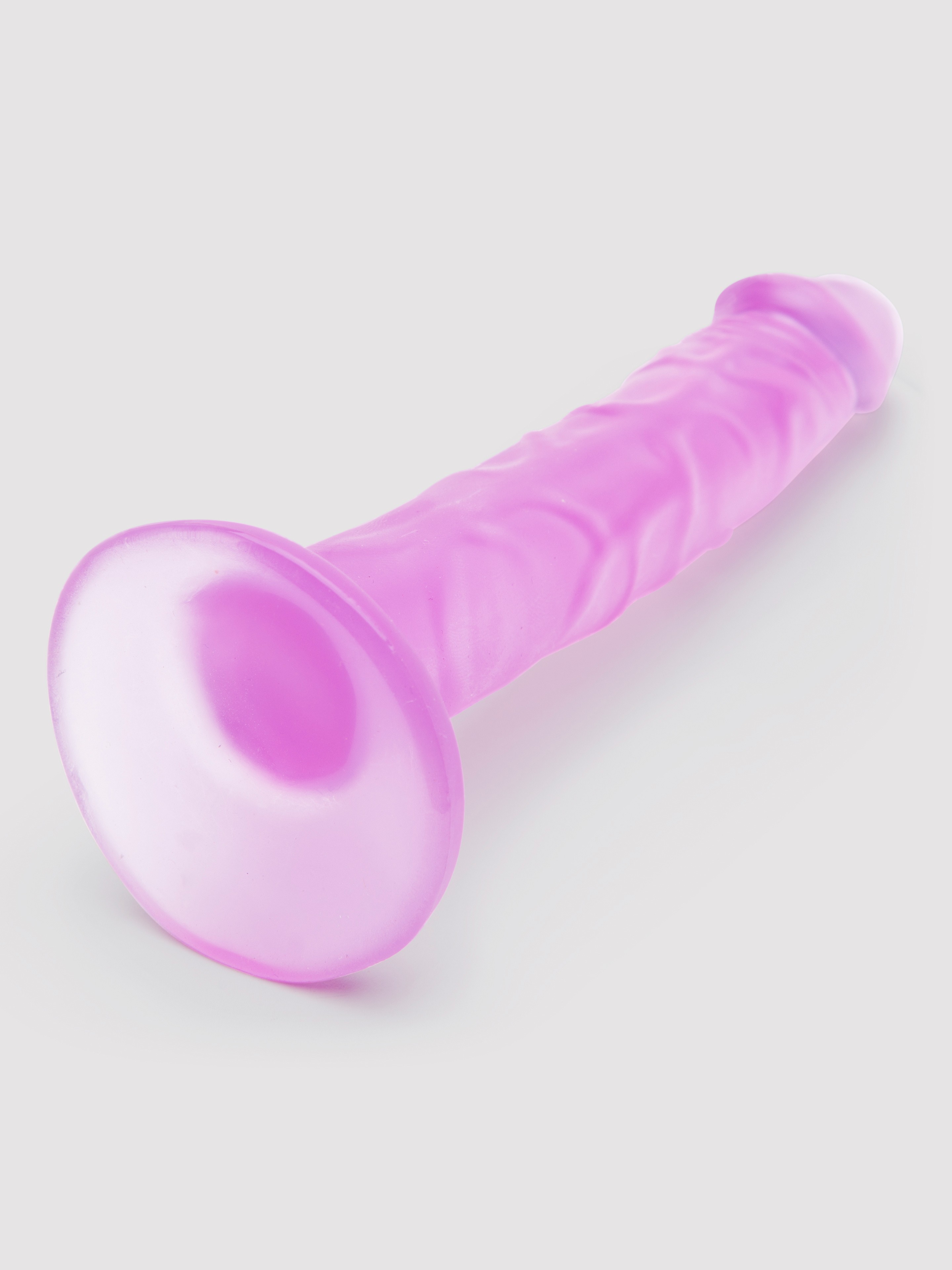 BASICS Slimline Anal Starter Dildo 6 Inch, Purple, hi-res