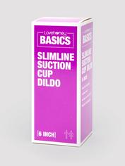 BASICS Slimline Anal Starter Dildo 6 Inch, Purple, hi-res